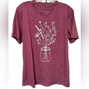 NWT - Casual‎ Maroon T-Shirt